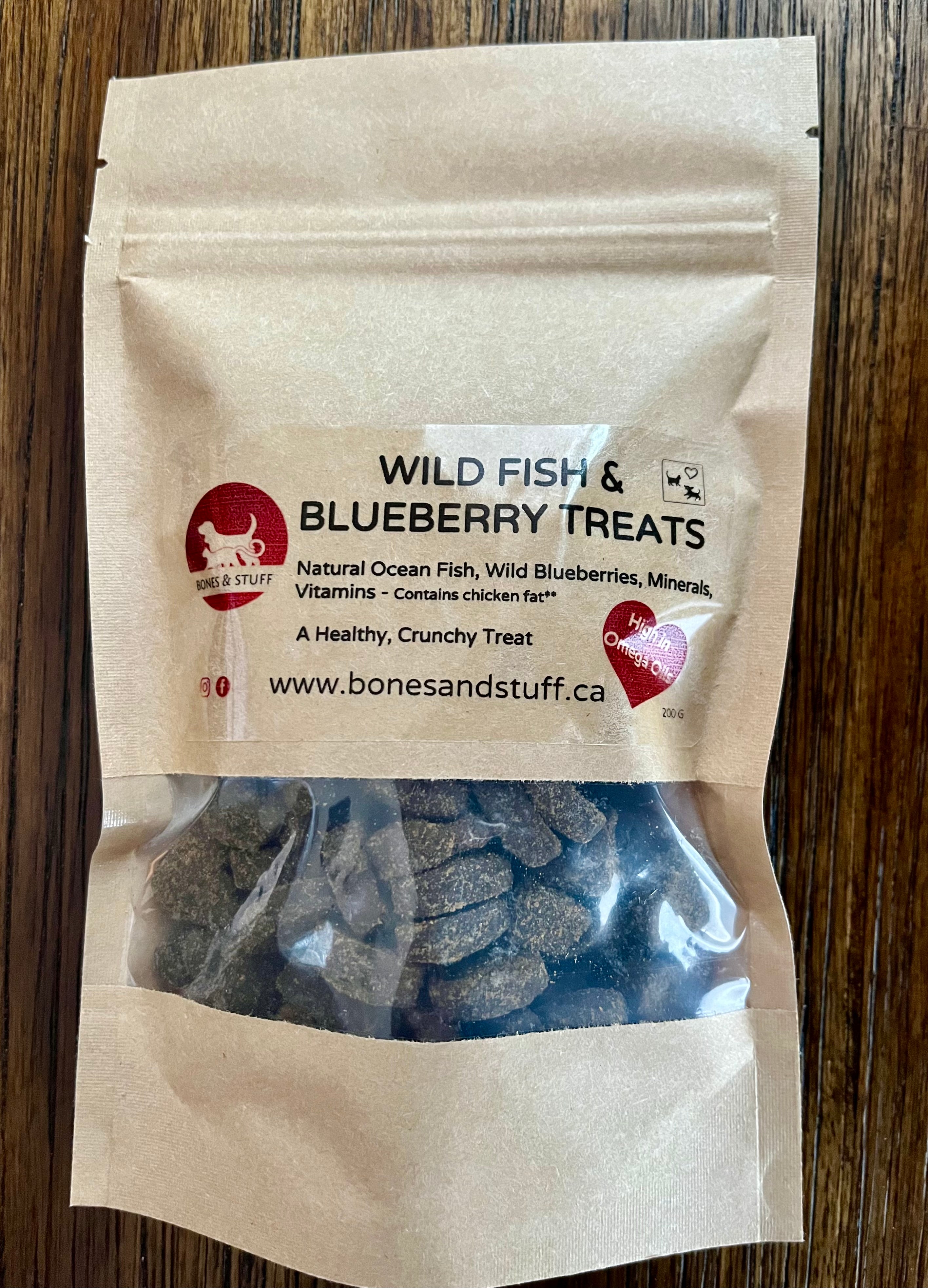 Fish & Blueberry Treats